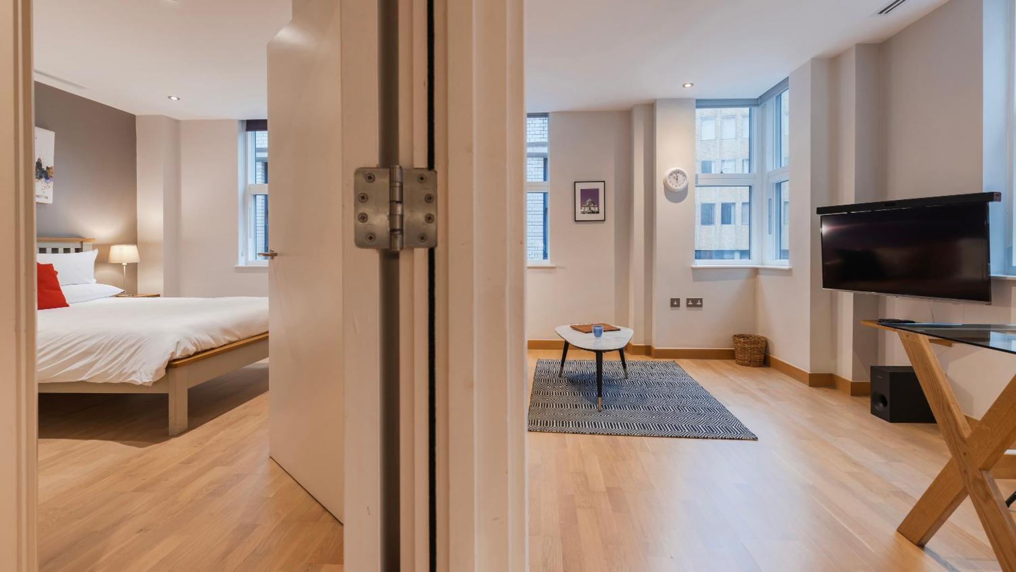 Barbican Serviced Apartments By Lovelystay London Værelse billede